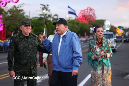 Pueblo-Ejército: Desfile del 46 aniversario de constitución del Ejército de Nicaragua