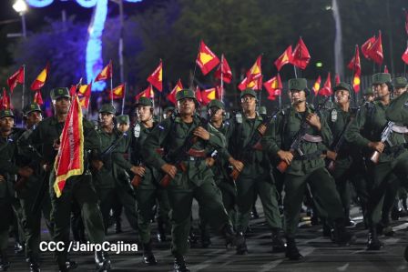 Pueblo-Ejército: Desfile del 46 aniversario de constitución del Ejército de Nicaragua