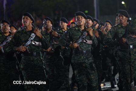 Pueblo-Ejército: Desfile del 46 aniversario de constitución del Ejército de Nicaragua