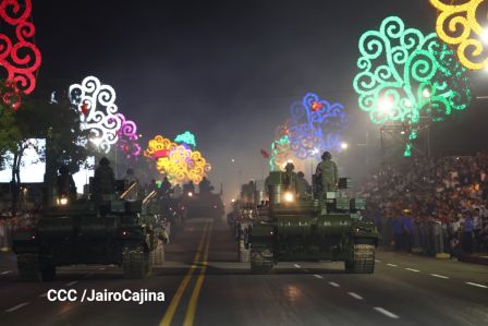 Pueblo-Ejército: Desfile del 46 aniversario de constitución del Ejército de Nicaragua
