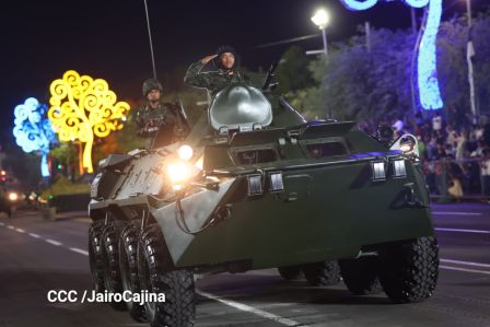 Pueblo-Ejército: Desfile del 46 aniversario de constitución del Ejército de Nicaragua