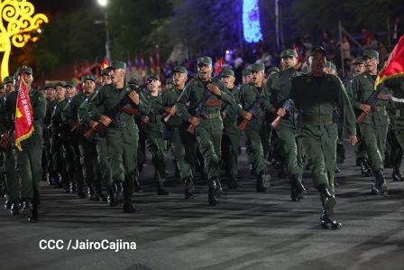 Pueblo-Ejército: Desfile del 46 aniversario de constitución del Ejército de Nicaragua