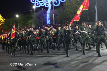 Pueblo-Ejército: Desfile del 46 aniversario de constitución del Ejército de Nicaragua