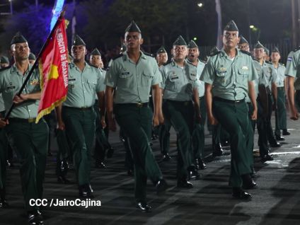 Pueblo-Ejército: Desfile del 46 aniversario de constitución del Ejército de Nicaragua