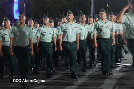 Pueblo-Ejército: Desfile del 46 aniversario de constitución del Ejército de Nicaragua