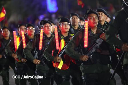 Pueblo-Ejército: Desfile del 46 aniversario de constitución del Ejército de Nicaragua