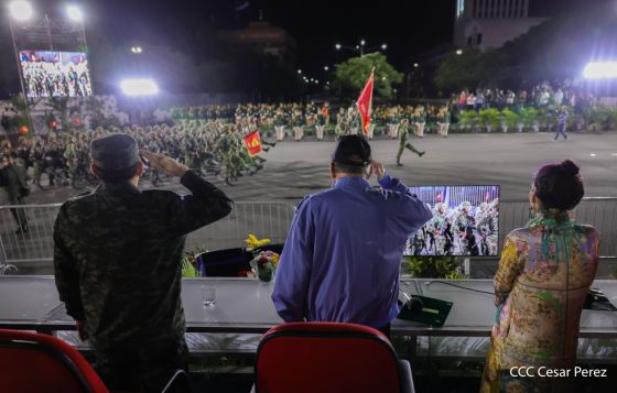 Pueblo-Ejército: Desfile del 46 aniversario de constitución del Ejército de Nicaragua