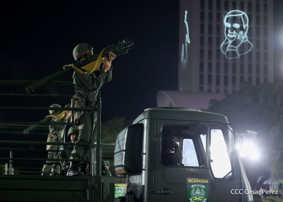 Pueblo-Ejército: Desfile del 46 aniversario de constitución del Ejército de Nicaragua