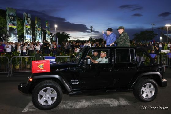 Pueblo-Ejército: Desfile del 46 aniversario de constitución del Ejército de Nicaragua