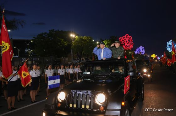 Pueblo-Ejército: Desfile del 46 aniversario de constitución del Ejército de Nicaragua