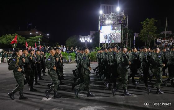 Pueblo-Ejército: Desfile del 46 aniversario de constitución del Ejército de Nicaragua