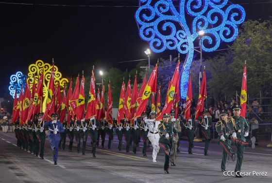 Pueblo-Ejército: Desfile del 46 aniversario de constitución del Ejército de Nicaragua