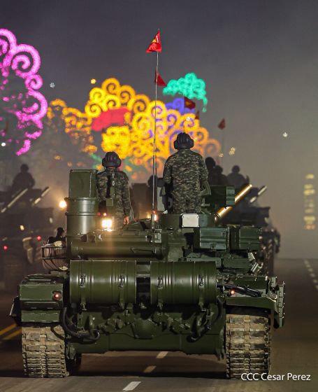 Pueblo-Ejército: Desfile del 46 aniversario de constitución del Ejército de Nicaragua