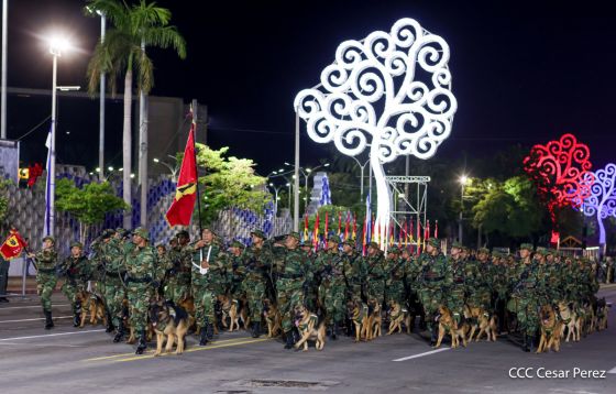 Pueblo-Ejército: Desfile del 46 aniversario de constitución del Ejército de Nicaragua