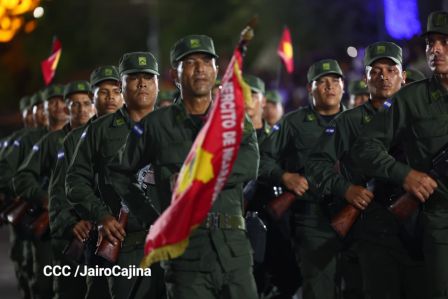 Pueblo-Ejército: Desfile del 46 aniversario de constitución del Ejército de Nicaragua