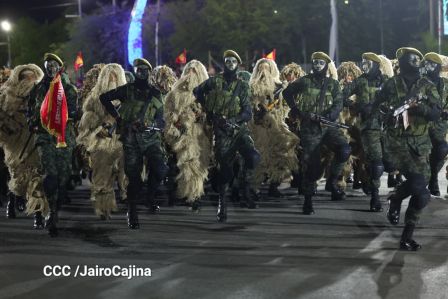 Pueblo-Ejército: Desfile del 46 aniversario de constitución del Ejército de Nicaragua