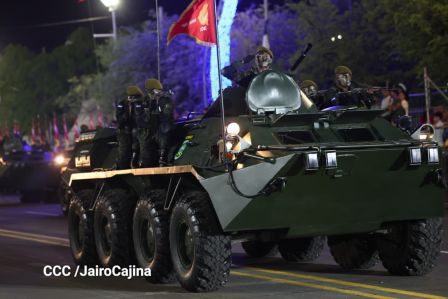 Pueblo-Ejército: Desfile del 46 aniversario de constitución del Ejército de Nicaragua