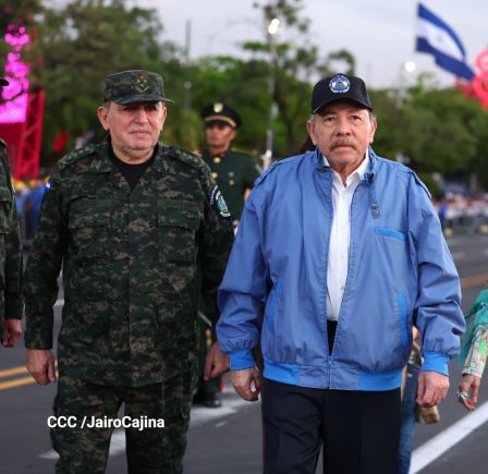 Pueblo-Ejército: Desfile del 46 aniversario de constitución del Ejército de Nicaragua