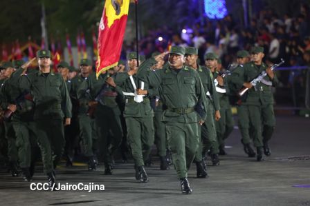 Pueblo-Ejército: Desfile del 46 aniversario de constitución del Ejército de Nicaragua