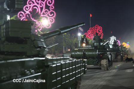 Pueblo-Ejército: Desfile del 46 aniversario de constitución del Ejército de Nicaragua