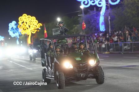 Pueblo-Ejército: Desfile del 46 aniversario de constitución del Ejército de Nicaragua
