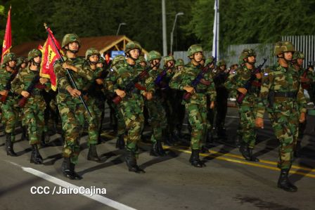 Pueblo-Ejército: Desfile del 46 aniversario de constitución del Ejército de Nicaragua