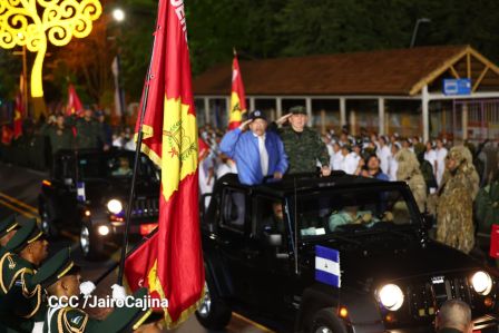 Pueblo-Ejército: Desfile del 46 aniversario de constitución del Ejército de Nicaragua