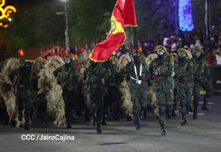 Pueblo-Ejército: Desfile del 46 aniversario de constitución del Ejército de Nicaragua