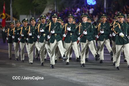 Pueblo-Ejército: Desfile del 46 aniversario de constitución del Ejército de Nicaragua