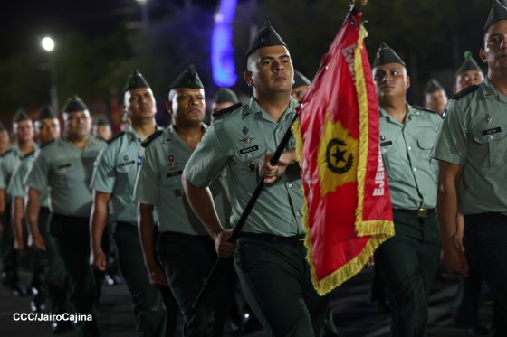 Pueblo-Ejército: Desfile del 46 aniversario de constitución del Ejército de Nicaragua