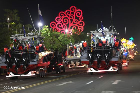 Pueblo-Ejército: Desfile del 46 aniversario de constitución del Ejército de Nicaragua
