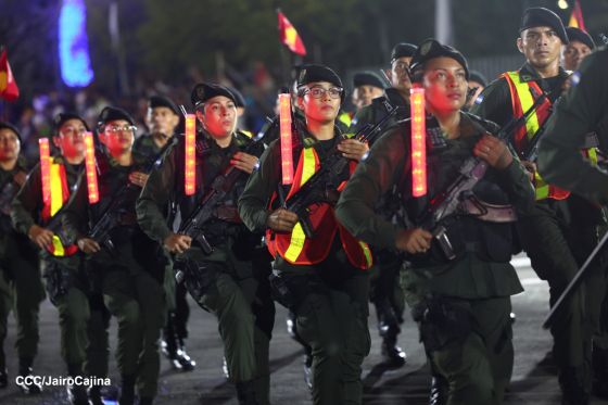Pueblo-Ejército: Desfile del 46 aniversario de constitución del Ejército de Nicaragua