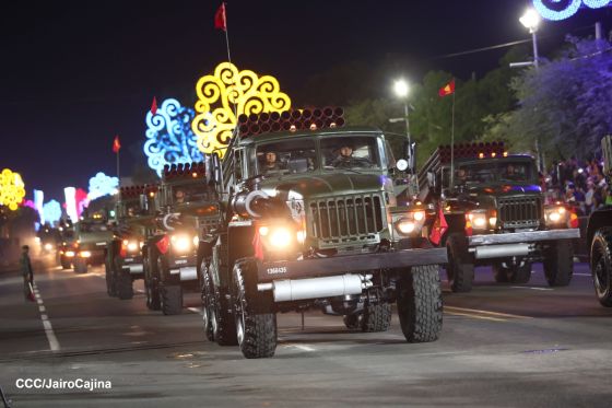 Pueblo-Ejército: Desfile del 46 aniversario de constitución del Ejército de Nicaragua