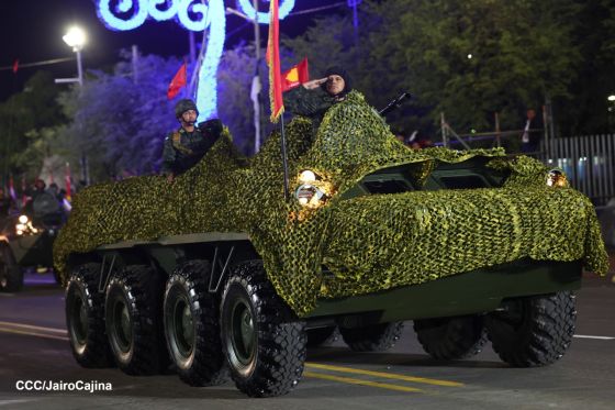 Pueblo-Ejército: Desfile del 46 aniversario de constitución del Ejército de Nicaragua