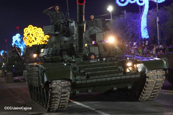 Pueblo-Ejército: Desfile del 46 aniversario de constitución del Ejército de Nicaragua