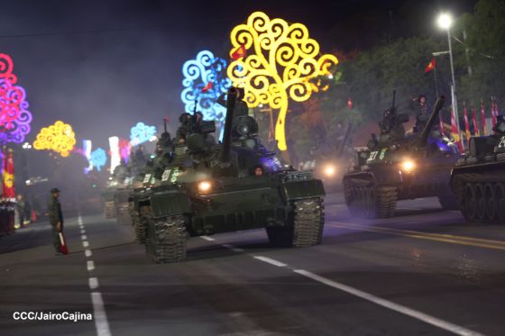 Pueblo-Ejército: Desfile del 46 aniversario de constitución del Ejército de Nicaragua