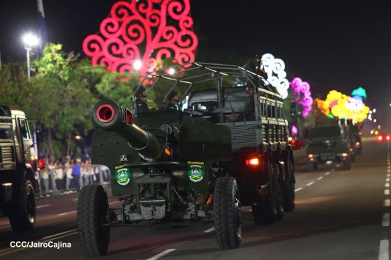 Pueblo-Ejército: Desfile del 46 aniversario de constitución del Ejército de Nicaragua