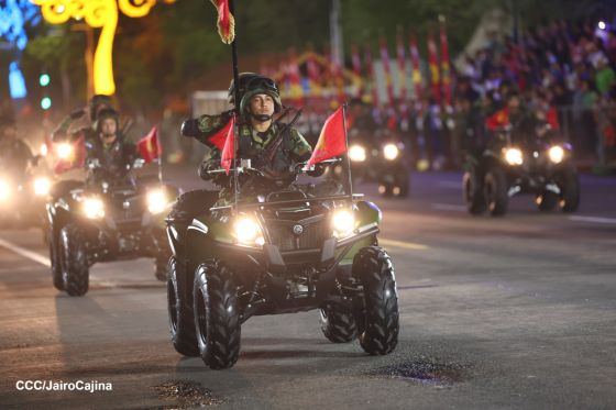 Pueblo-Ejército: Desfile del 46 aniversario de constitución del Ejército de Nicaragua