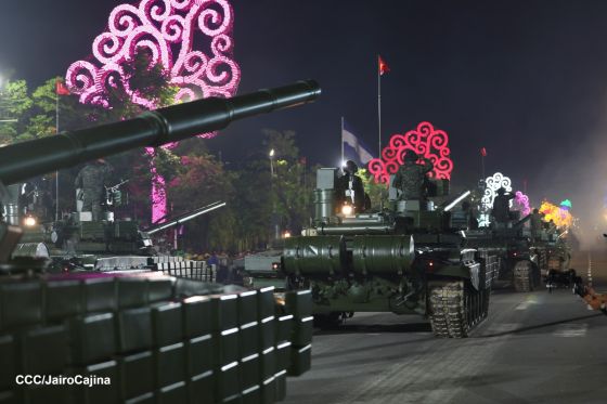 Pueblo-Ejército: Desfile del 46 aniversario de constitución del Ejército de Nicaragua