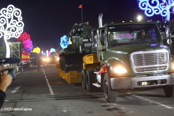 Pueblo-Ejército: Desfile del 46 aniversario de constitución del Ejército de Nicaragua