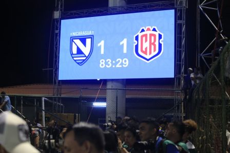 Eliminatorias mundialistas de la CONCACAF: Nicaragua 1 - Costa Rica 1