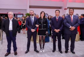 Recepción por el 80 aniversario de la Victoria de China en la Guerra de Resistencia contra la Agresión Japonesa