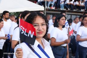 Recibimiento de la Antorcha de la Unión Centroamericana