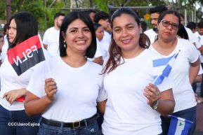 Recibimiento de la Antorcha de la Unión Centroamericana