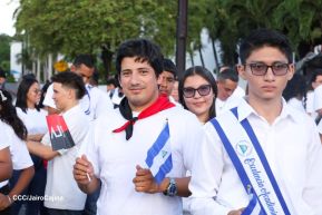 Recibimiento de la Antorcha de la Unión Centroamericana