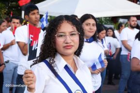 Recibimiento de la Antorcha de la Unión Centroamericana