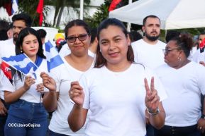 Recibimiento de la Antorcha de la Unión Centroamericana