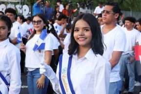 Recibimiento de la Antorcha de la Unión Centroamericana