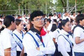 Recibimiento de la Antorcha de la Unión Centroamericana