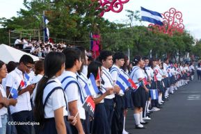 Recibimiento de la Antorcha de la Unión Centroamericana